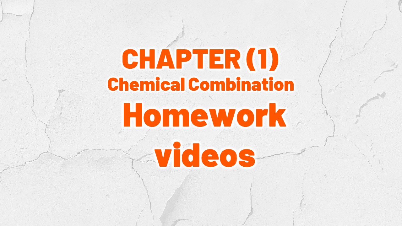 Answer HW Chapter(1) videos